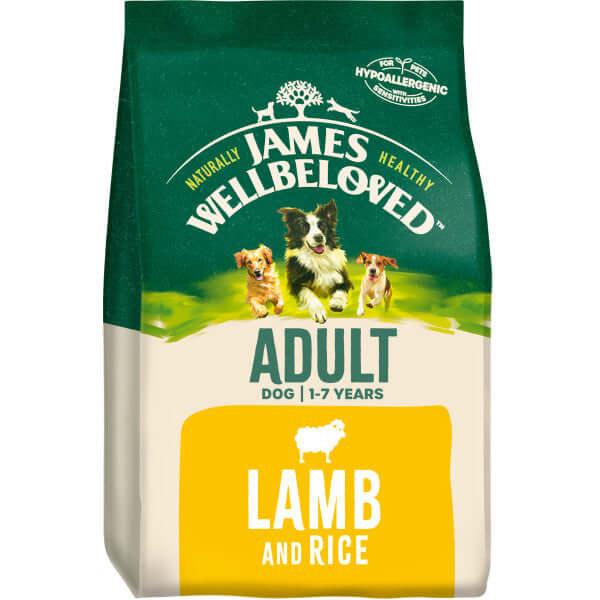 James Wellbeloved Adult Dog with Lamb & Rice