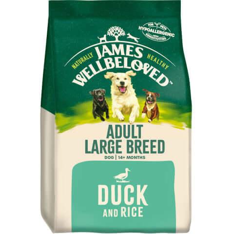 James Wellbeloved Adult Dog Large Breed with Duck & Rice