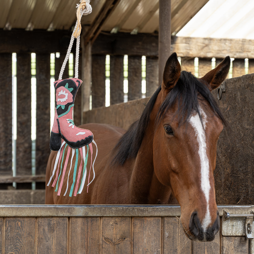 Cath Kidston Cowgirl Boot Horse Toy