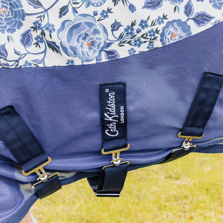 Cath Kidston Blue Strawberry Rain Sheet & Fly Rug Set