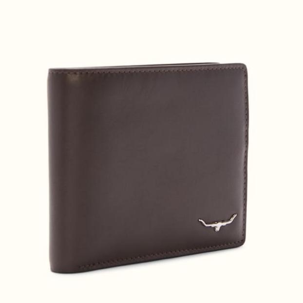 R.M. Williams Mens R.M.W. City Slim Bi-Fold Wallet