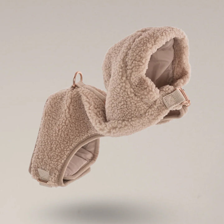 By Teddy Cosy Dog Hoodie with Harness
