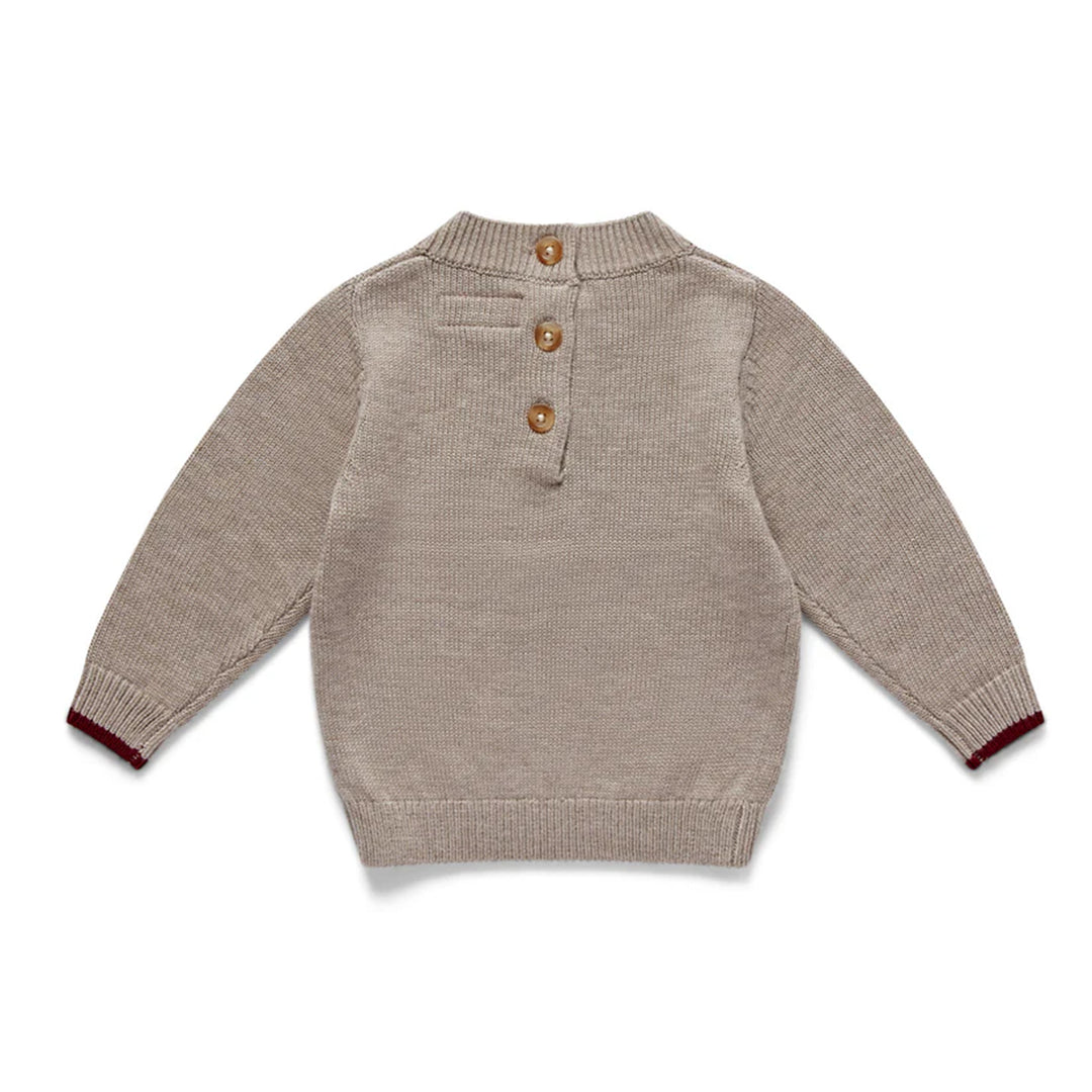 Eleanor Charles The Tractor Intarsia Jumper