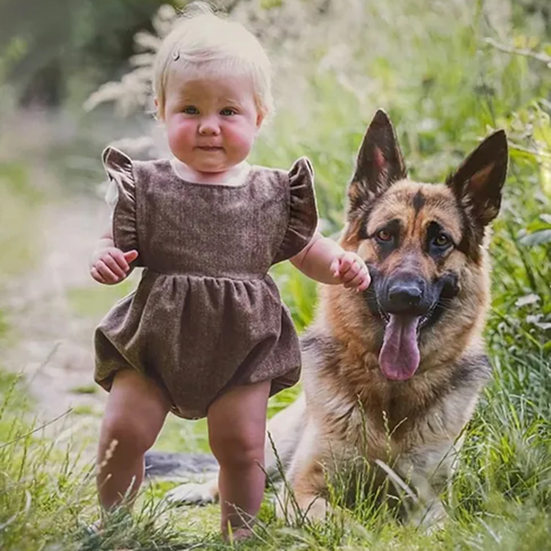 Eleanor Charles Tweed Romper