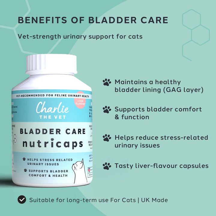 Charlie The Vet Bladder Care 100 Sprinkle Capsules