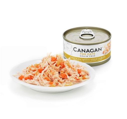Canagan Grain Free Chicken with Vegetables Cat Food Mini Tin