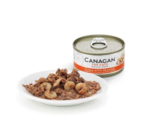 Canagan Grain Free Tuna with Prawns Cat Food Mini Tin