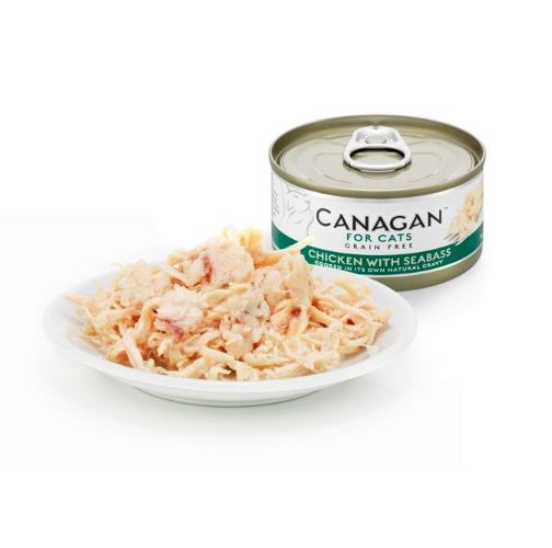 Canagan Grain Free Chicken with Seabass Cat Food Mini Tin