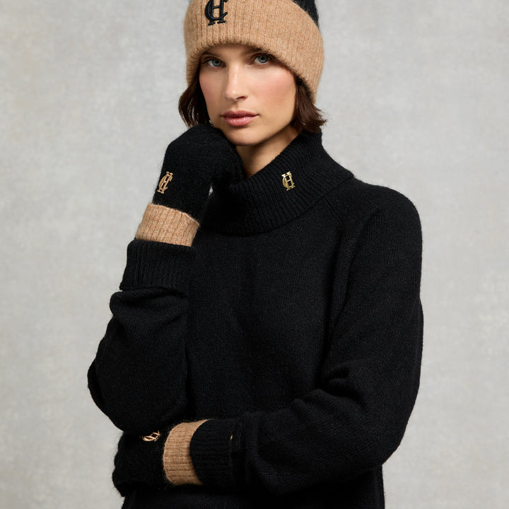 Holland Cooper Ladies Chelsea Knitted Gloves