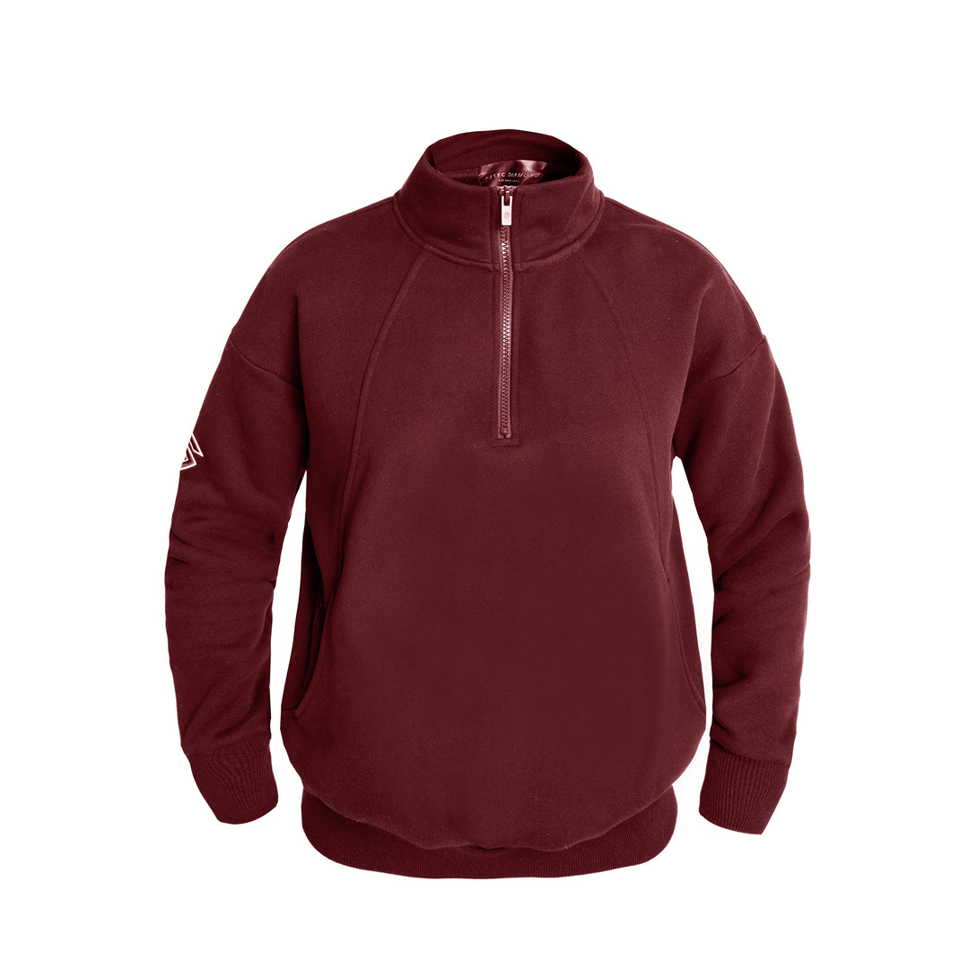 Aztec Diamond Ladies Equestrian Club Half Zip Sweater