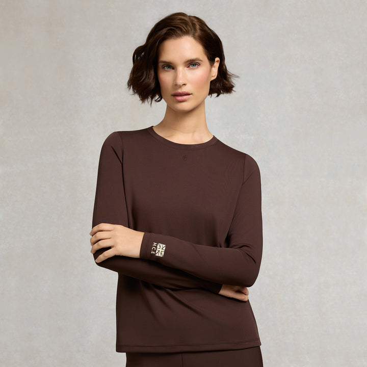 Holland Cooper Ladies Chiltern Crew Neck Top