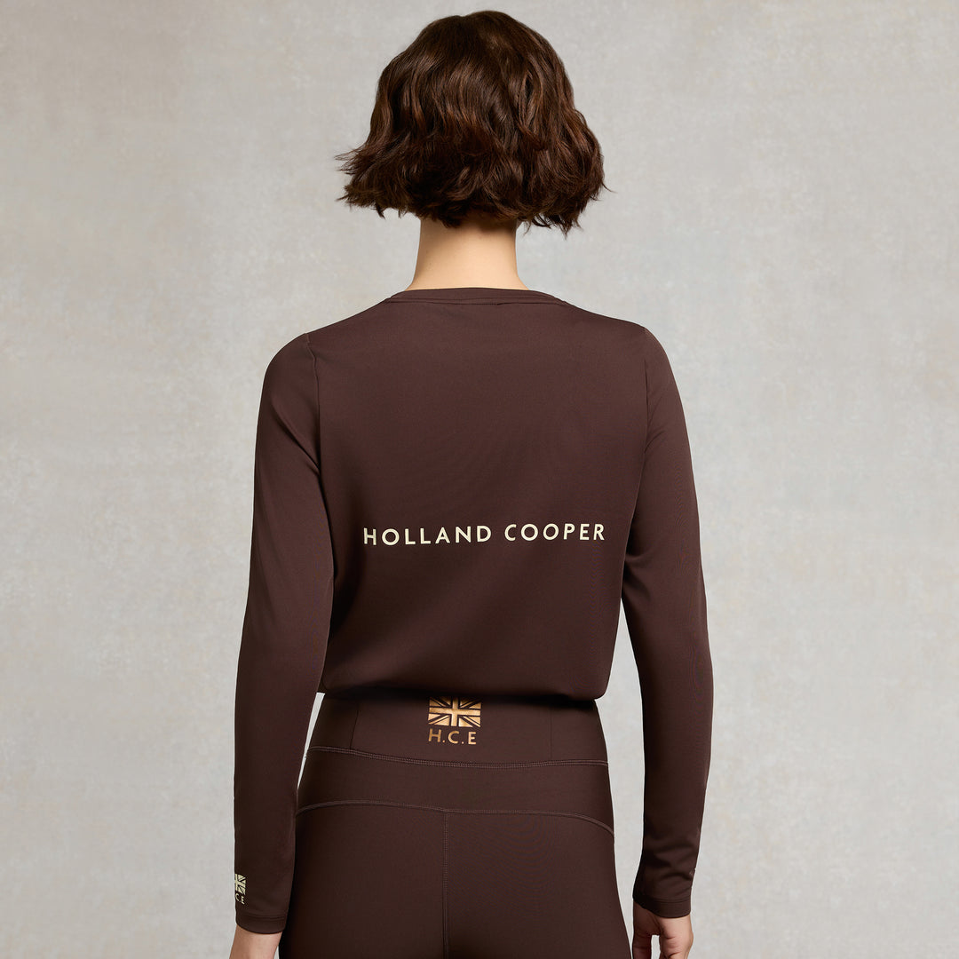 Holland Cooper Ladies Chiltern Crew Neck Top