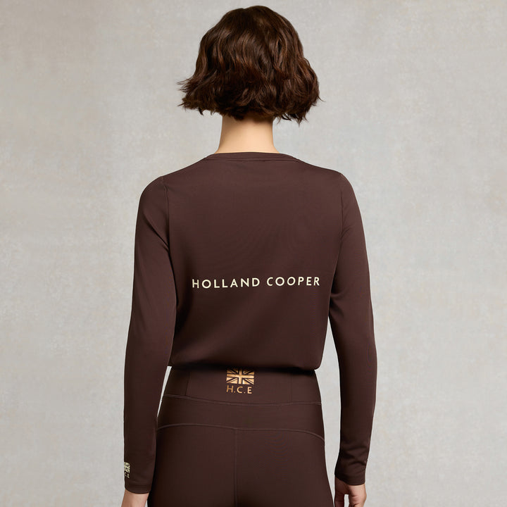 Holland Cooper Ladies Chiltern Crew Neck Top