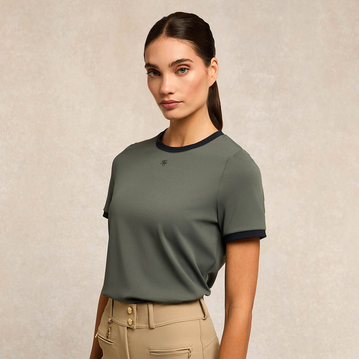 Holland Cooper Ladies Chiltern Ringer Tee