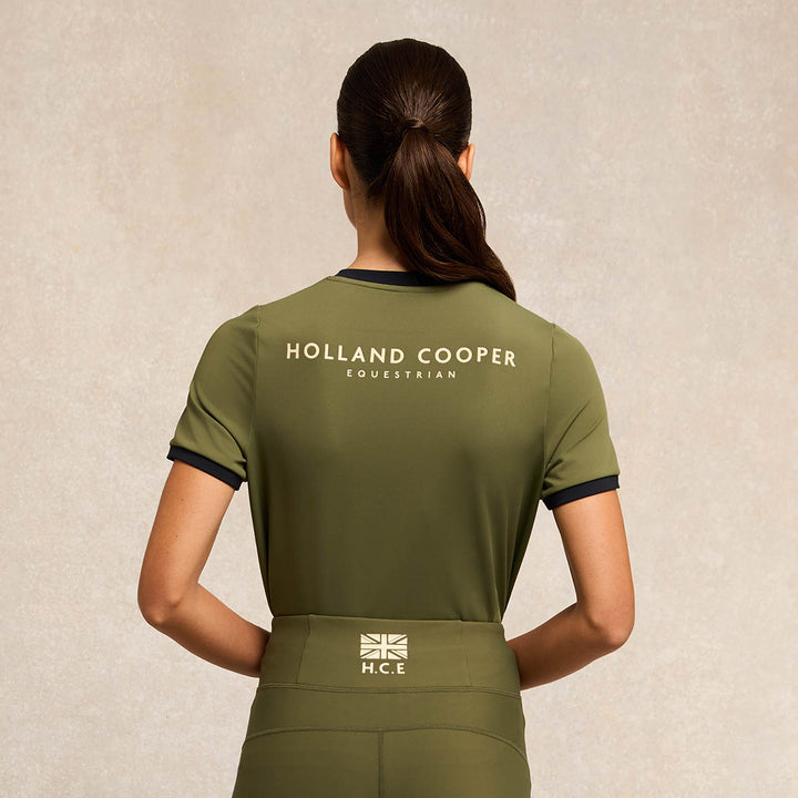 Holland Cooper Ladies Chiltern Ringer Tee