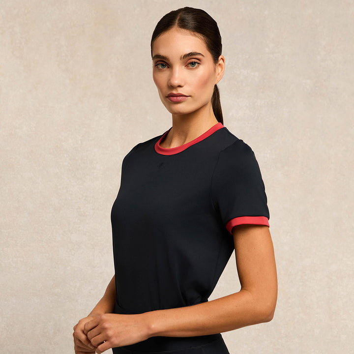 Holland Cooper Ladies Chiltern Ringer Tee