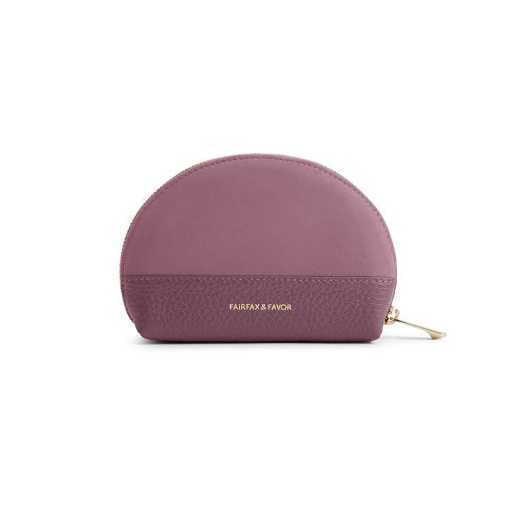 Fairfax & Favor Limited Edition Heather Suede Chiltern Coin Purse