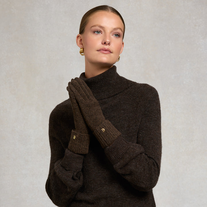 Holland Cooper Ladies Classic Logo Glove