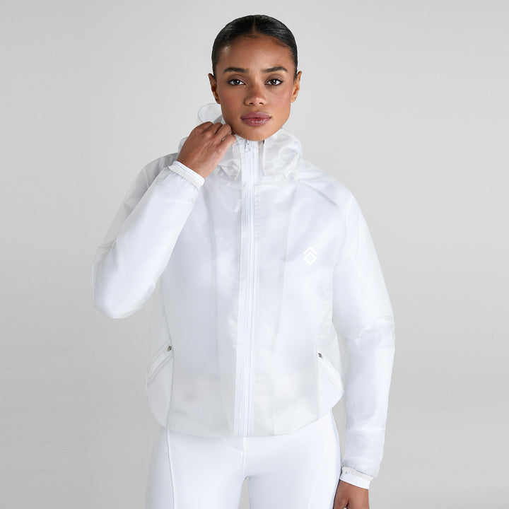 Aztec Diamond Ladies Mesh Rain Jacket