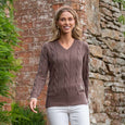 Beaumont & Bear Ladies Collaton Cable Knitted Jumper