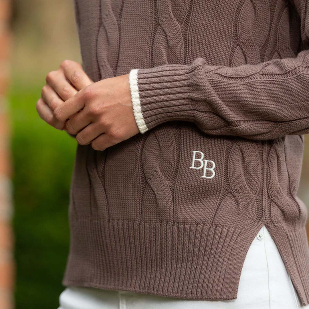 Beaumont & Bear Ladies Collaton Cable Knitted Jumper