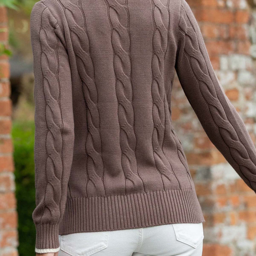 Beaumont & Bear Ladies Collaton Cable Knitted Jumper