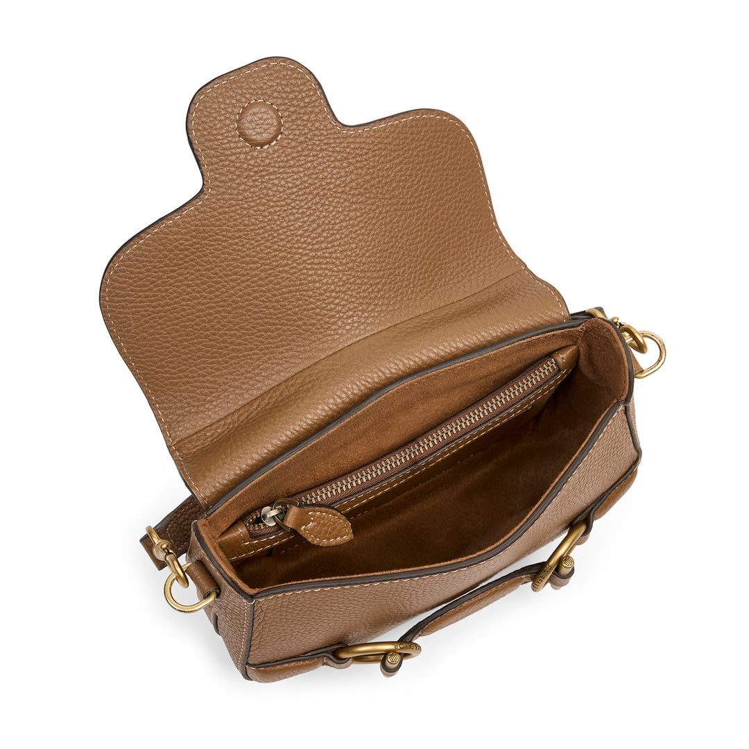 Fairfax & Favor Connie Top Handle Handbag - Tan Leather