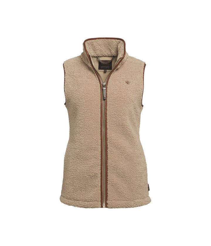 Holland Cooper Ladies Country Borg Fleece Gilet