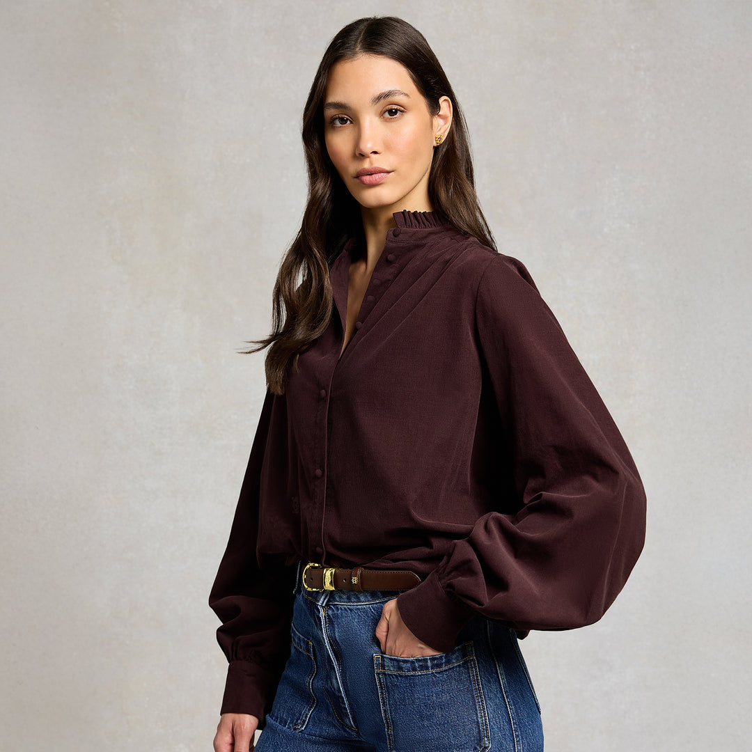 Holland Cooper Ladies Country Cord Blouse