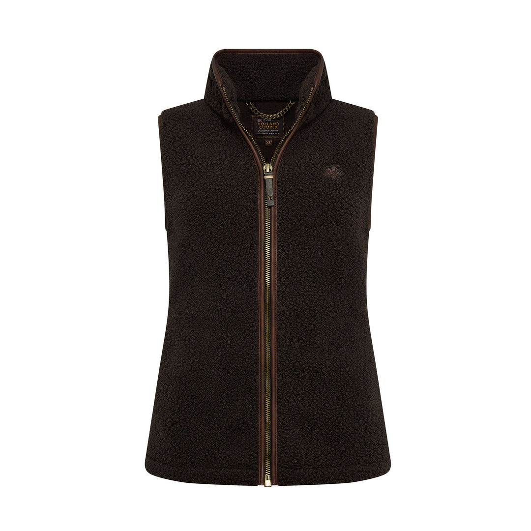 Holland Cooper Ladies Country Borg Fleece Gilet