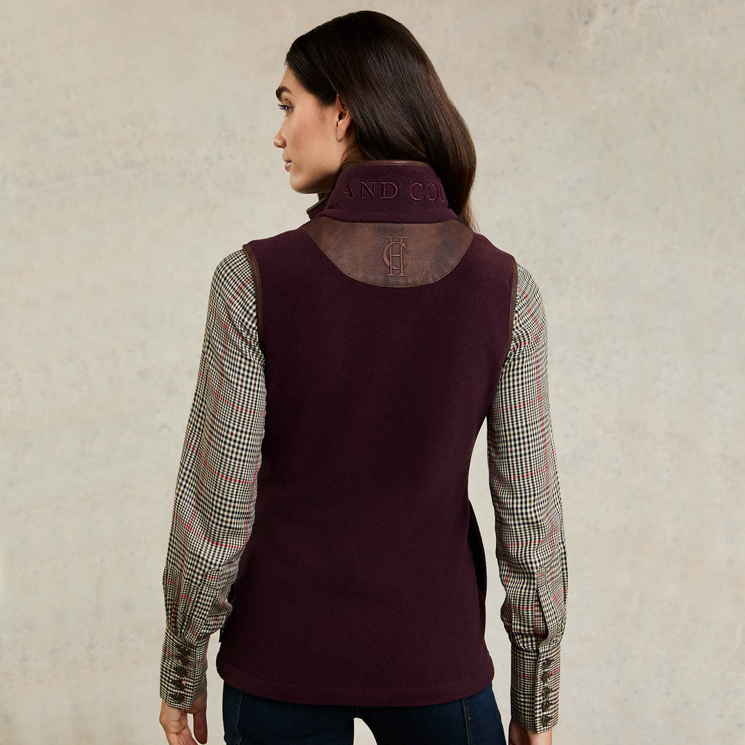 Holland Cooper Ladies Country Fleece Gilet