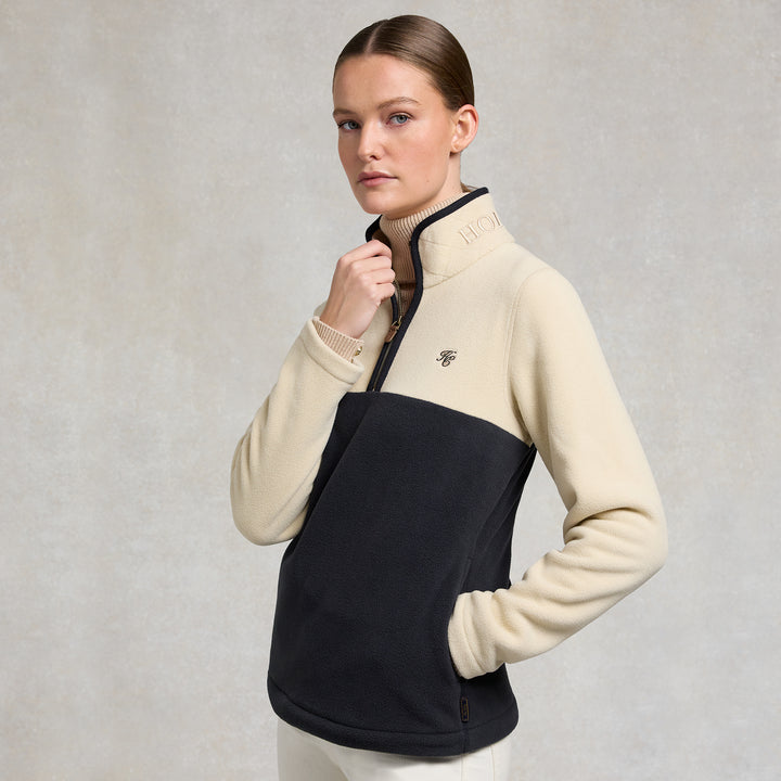 Holland Cooper Ladies Country Fleece Quarter Zip