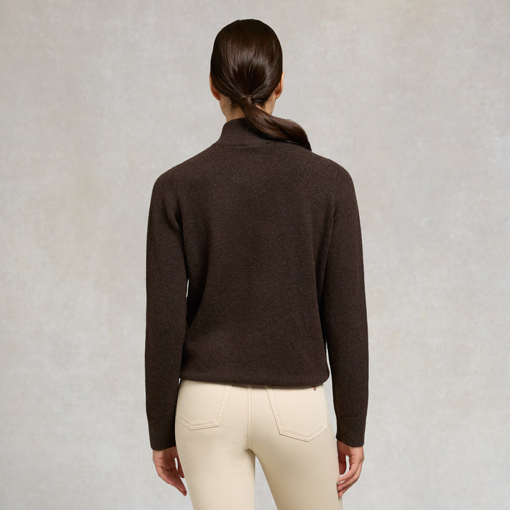 Holland Cooper Ladies Country Quarter Zip Knit