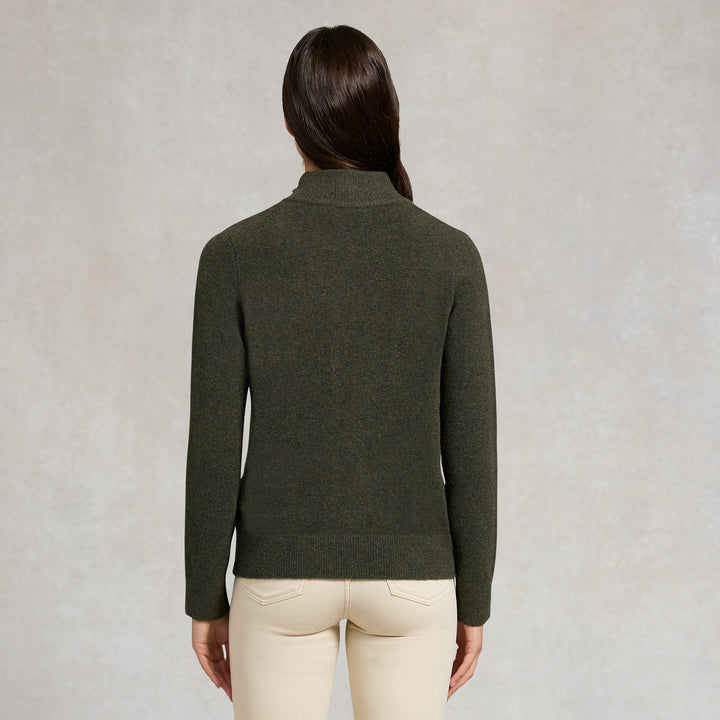 Holland Cooper Ladies Country Quarter Zip Knit
