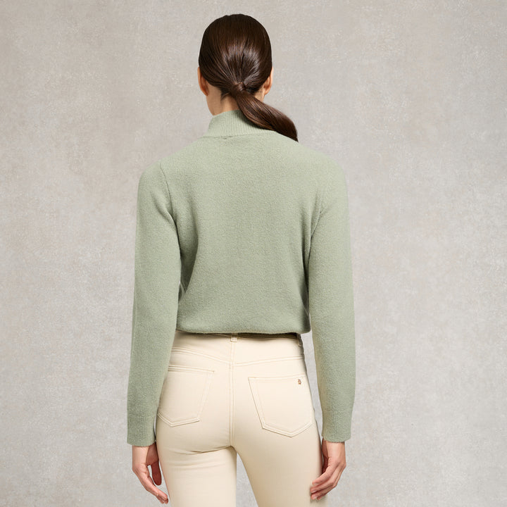 Holland Cooper Ladies Country Quarter Zip Knit