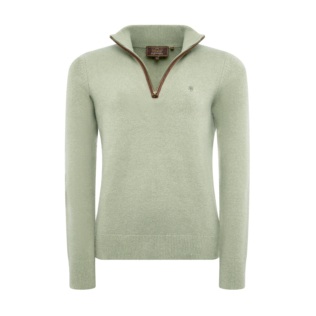 Holland Cooper Ladies Country Quarter Zip Knit