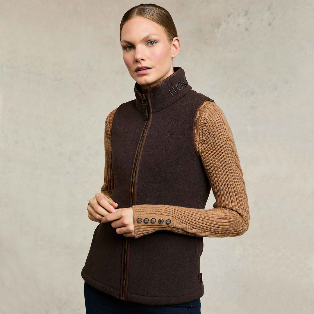 Holland Cooper Ladies Country Fleece Gilet