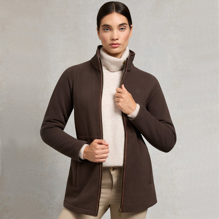 Holland Cooper Ladies Country Longline Fleece
