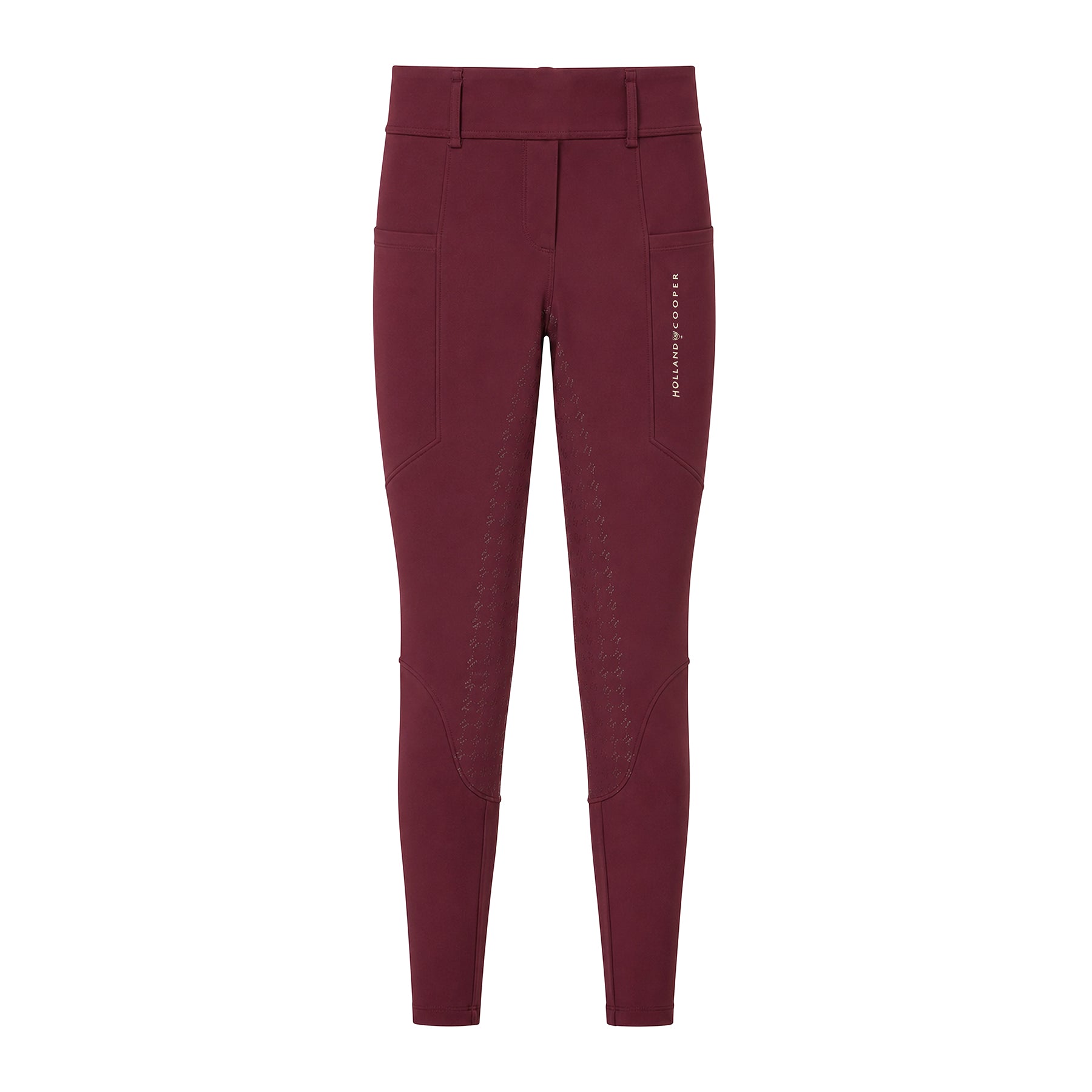 Holland Cooper Ladies Cranborne Contour Breeches - Mulberry | Millbry Hill