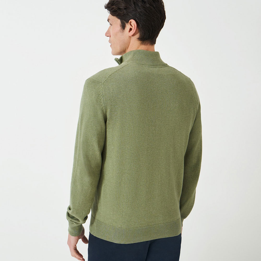 Crew Mens Classic Half Zip Knit