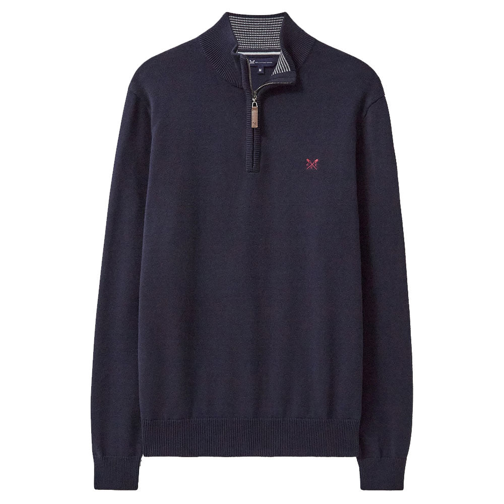 Crew Mens Classic Half Zip Knit