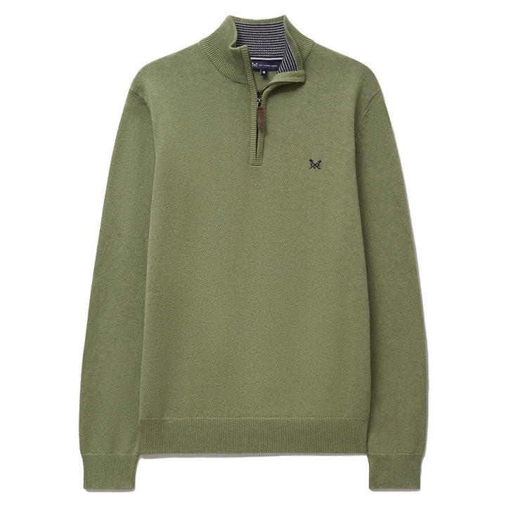 Crew Mens Classic Half Zip Knit