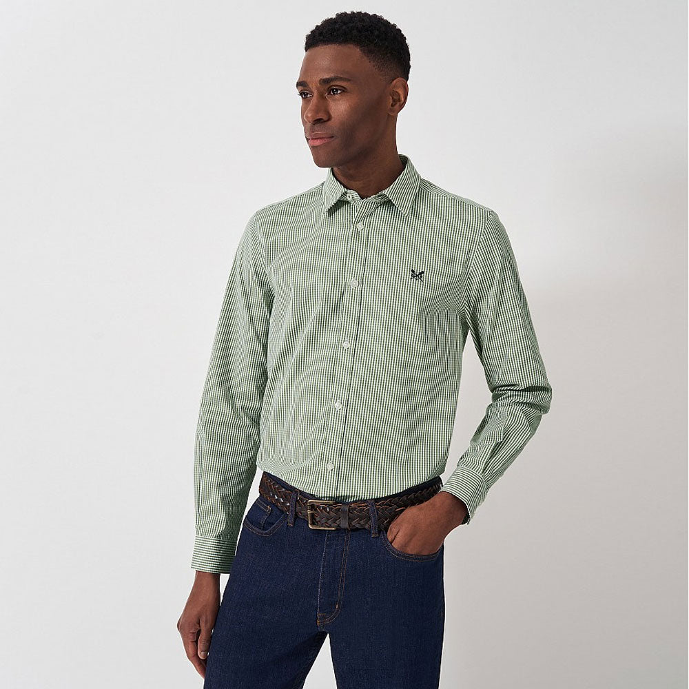 Crew Mens Classic Micro Gingham Shirt