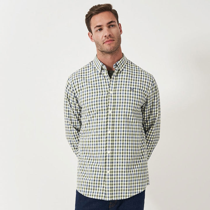 Crew Mens Tattersall Twill Shirt