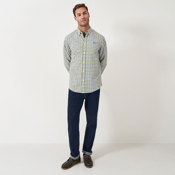 Crew Mens Tattersall Twill Shirt