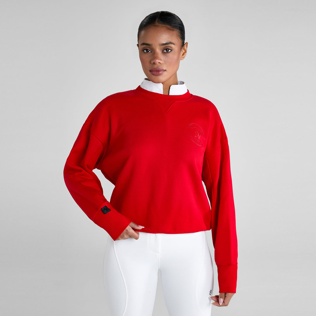 Aztec Diamond Ladies Sporting Goods Crew Neck