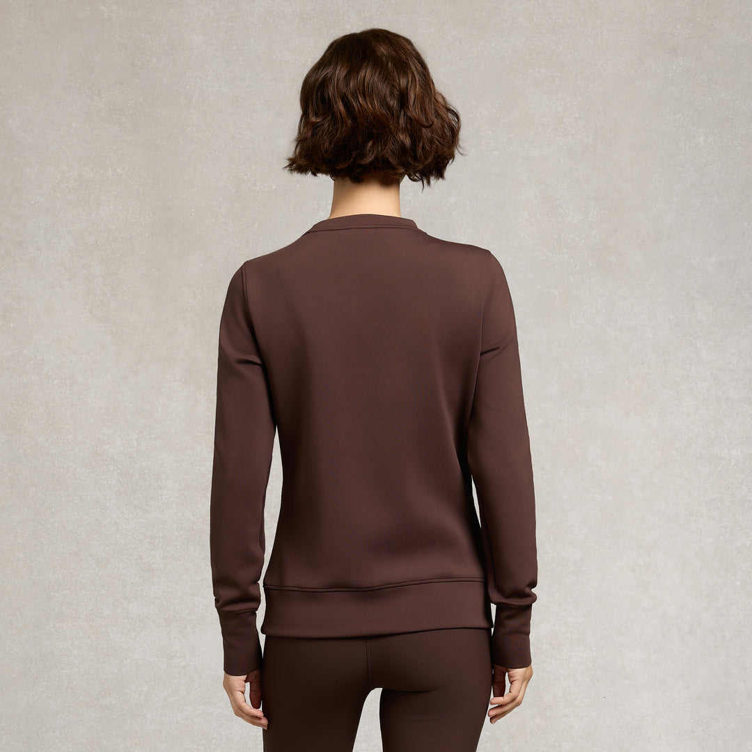 Holland Cooper Ladies Crystal Crew Neck Sweat