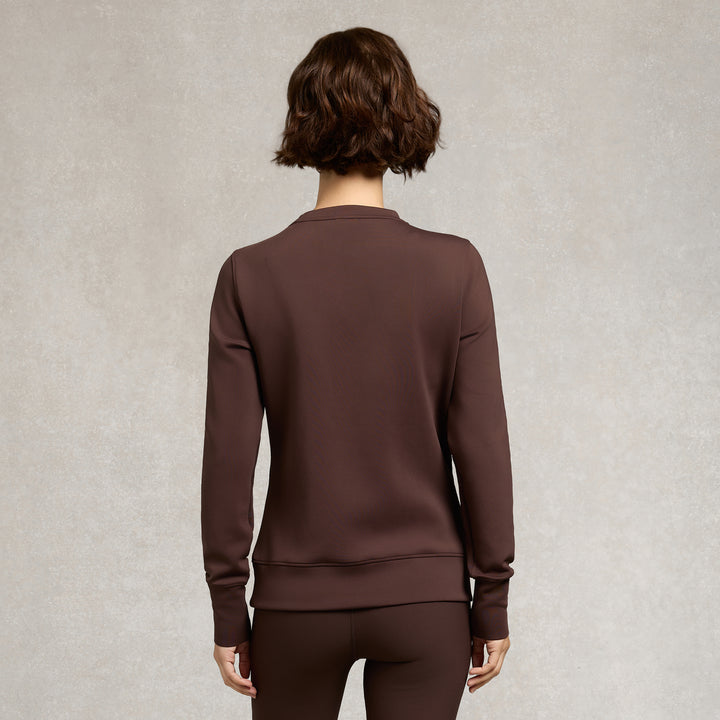 Holland Cooper Ladies Crystal Crew Neck Sweat