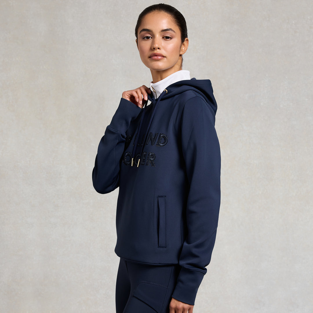 Holland Cooper Ladies Crystal Hoodie