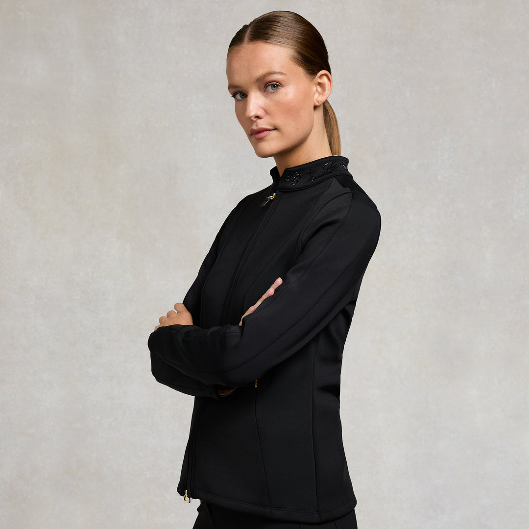 Holland Cooper Ladies Crystal Zip Jacket